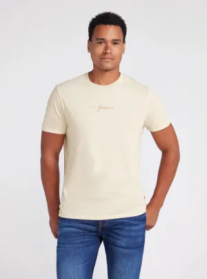 Cream Stacked 1981 Logo T-Shirt