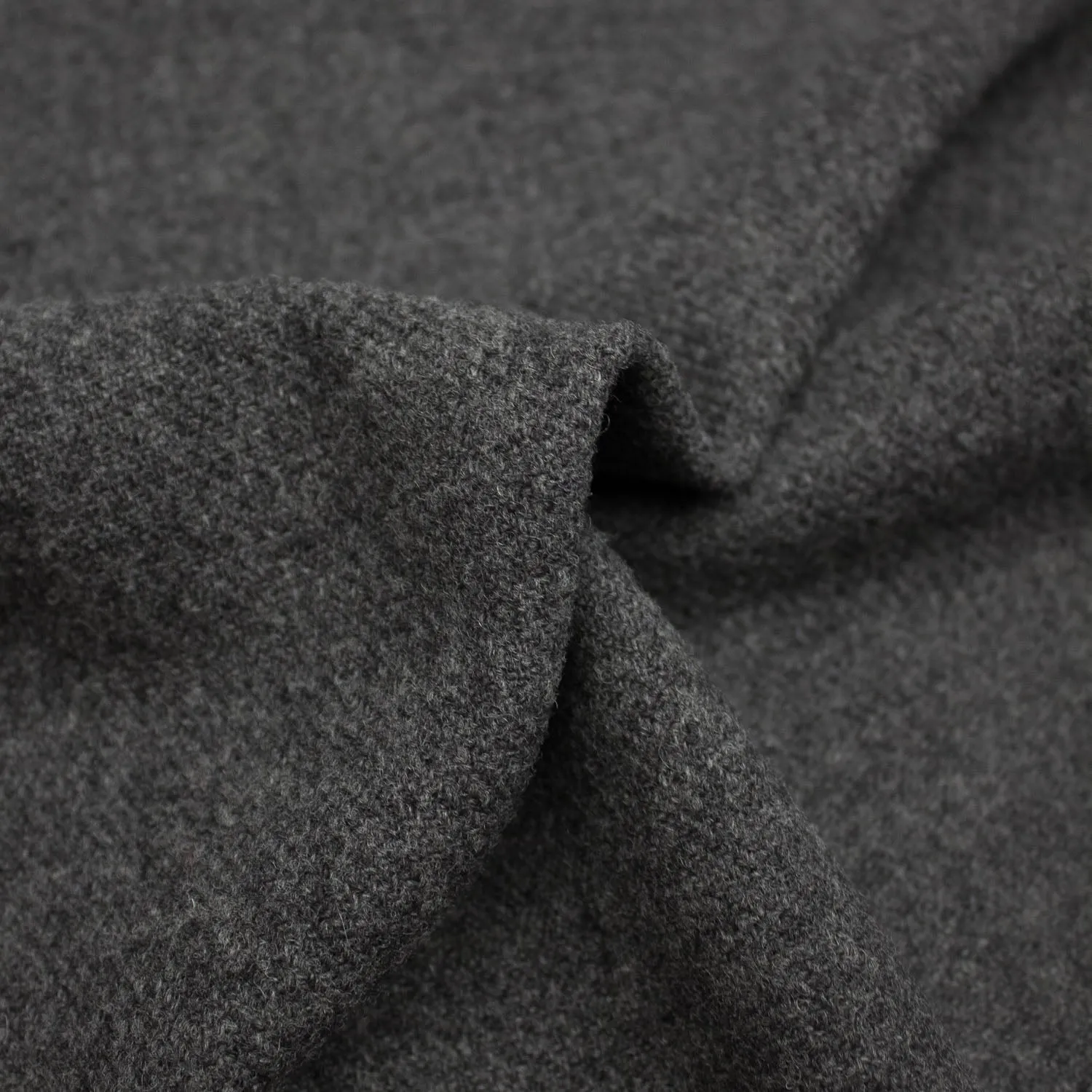 Ghada Grey Brushed Wool