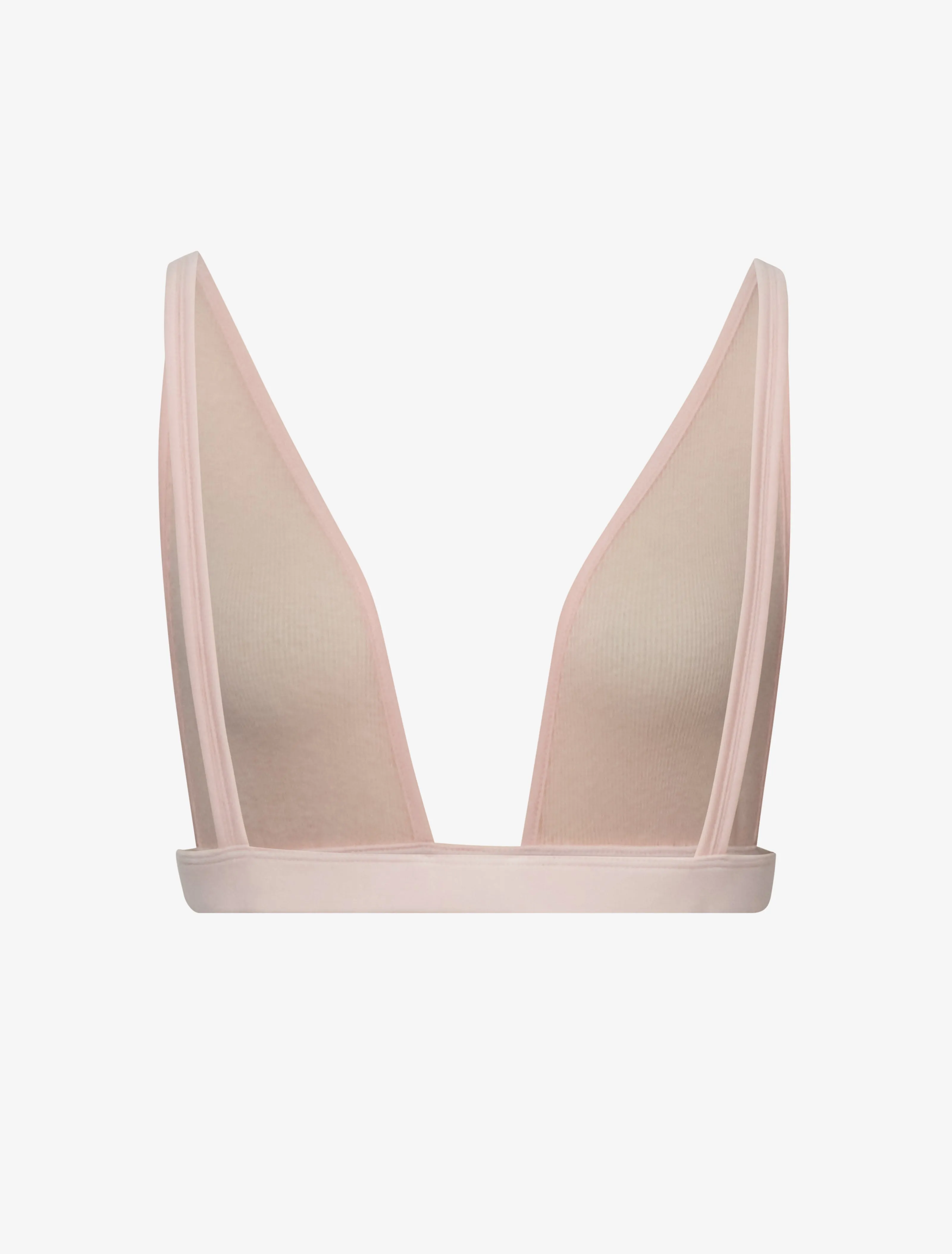 Marilyn Classic Rib Bra in Rose