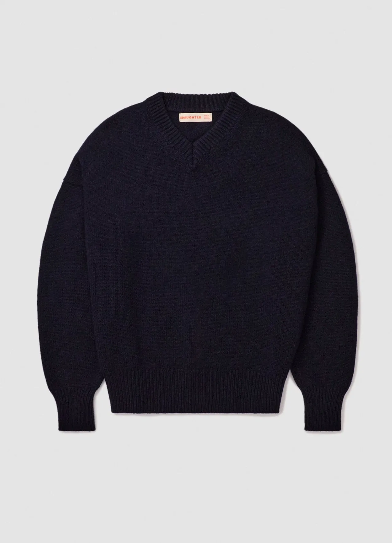 Mens Balla Slouch V-Neck in Dark Navy