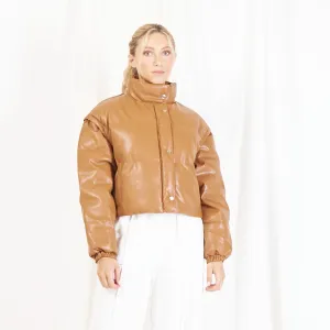 Wholesale padded coat with removable sleeve